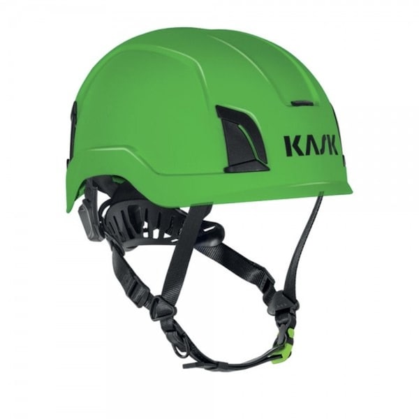 Safety Helmet, Zenith X2, Lightweight polypropylene HD, Adaptive Fit System, Type 1, Class E, Green